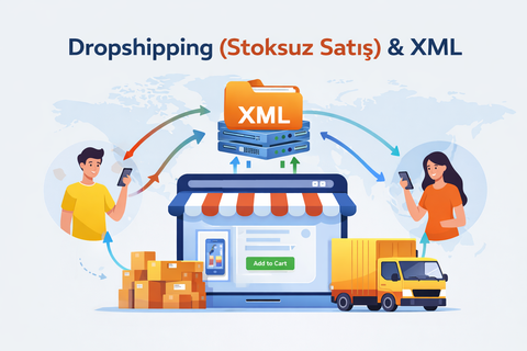 Dropshipping (Stoksuz Satış) Nedir? XML ile Stoksuz E-Ticarete Başlama Rehberi