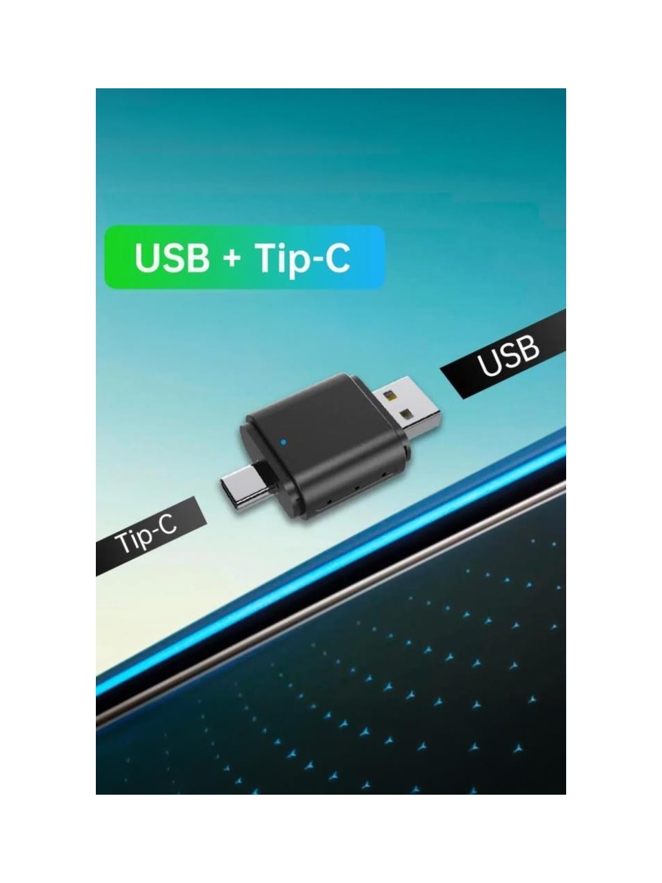 TAB06 2in1 Usb Araç İçi Carplay