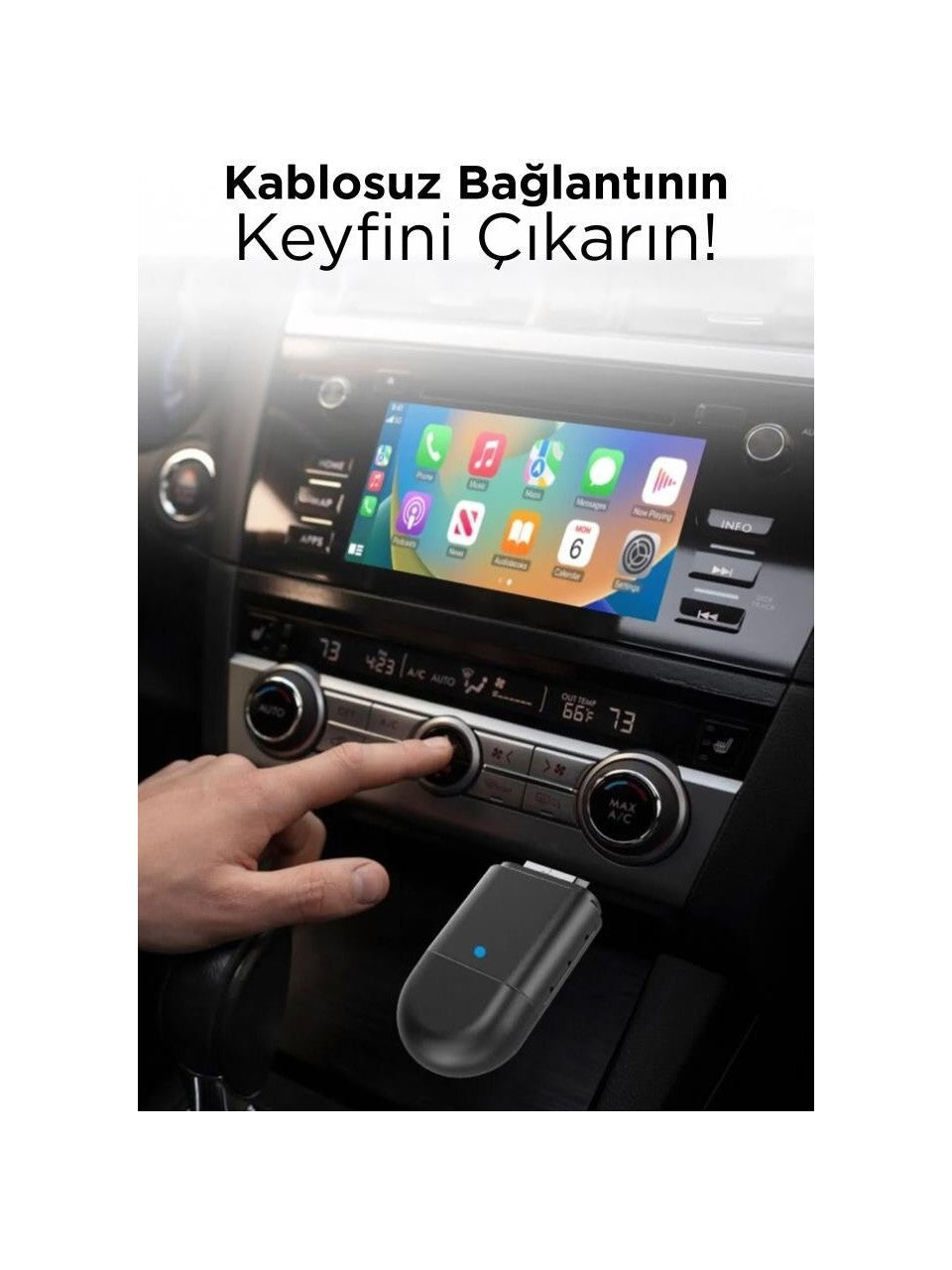 TAB06 2in1 Usb Araç İçi Carplay