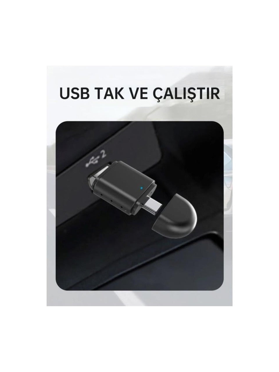 TAB06 2in1 Usb Araç İçi Carplay