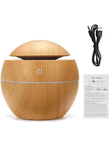Round Wood Hava Nemlendirici Humidifier