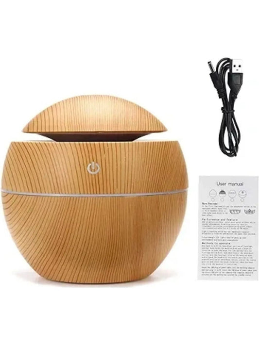 Round Wood Hava Nemlendirici Humidifier