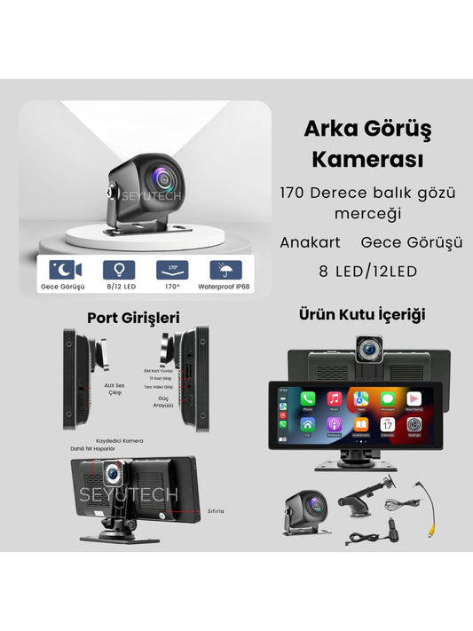 X1 Ekranlı Araç İçi Carplay