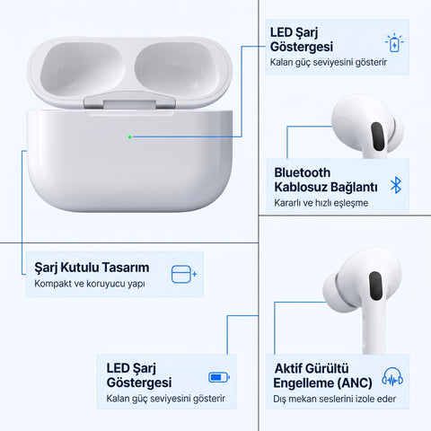 Pro 2 ANC Bluetooth Kulaklık