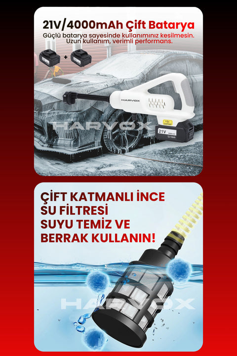 X-4000 Yüksek Basınçlı Araç Yıkama Makinesi