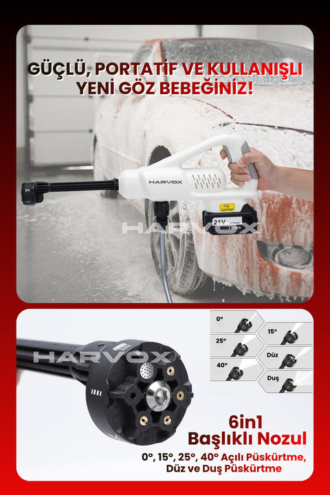 X-4000 Yüksek Basınçlı Araç Yıkama Makinesi