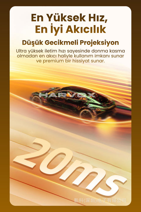 Apollon Vision Akıllı Projeksiyon (, 9750mAh, 150 Ansi Lumen)