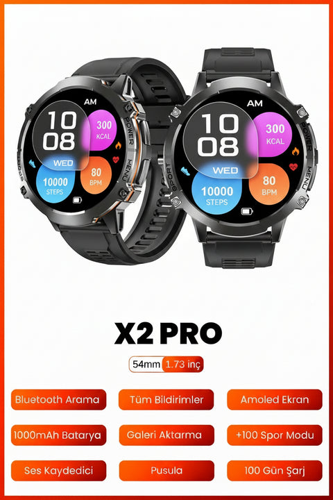 X2 Pro Akıllı Saat