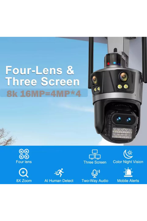 CMR57 8K 16MP 4 Lens – 3 Ekran