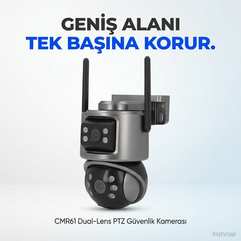 CMR61 Dış Mekan Dual-Lens 8MP WiFi Kamera