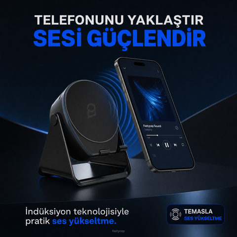 S10 5W Bluetooth + Temasıyla Ses Yükselten İndüksiyon Hoparlör 2000 Mah RGB Işıklı Standlı 5in Speaker