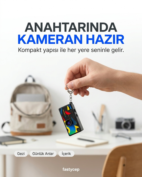 G6 Thumb Camera Mini Anahtarlık Kamera 1080P HD Video Kayıtlı Retro Tasarım Taşınabilir Mini Dijital Kamera