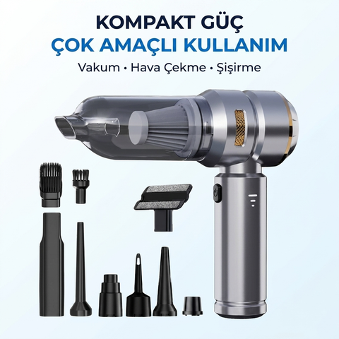 ST-6659 Plus Kablosuz El Süpürgesi & Hava Üfleme (2'si 1 Arada)