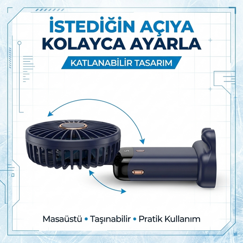 Kademeli Kokulu El Fanı