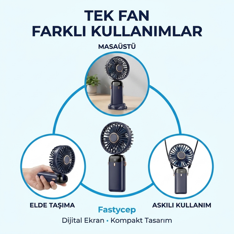 Kademeli Kokulu El Fanı