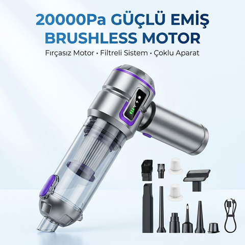 Brushless Motor Vacuum Cleaner 20000Pa