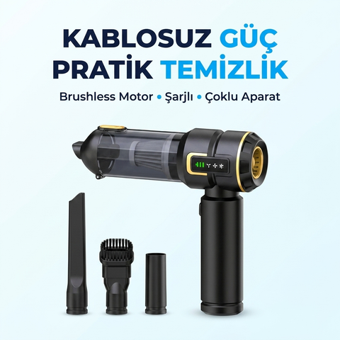 ST-6697A Plus Kablosuz El Süpürgesi (Brushless Motor)