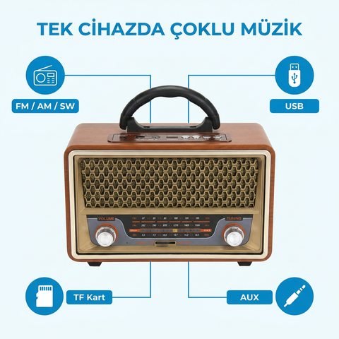 M-157BT Bluetooth Hoparlör