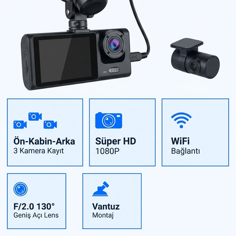 WiFi Araç Kamerası