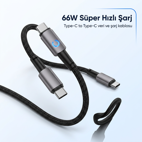 Type-C 66W Sarj Kablosu