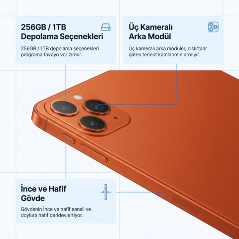 Hellopad 17 Pro Max (32GB RAM + 1TB, 8000mAh)