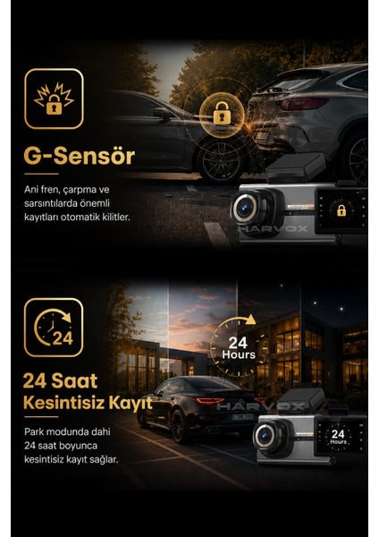 Araç Içi Kamera 2k Hd Görüntü Araç Kamerası