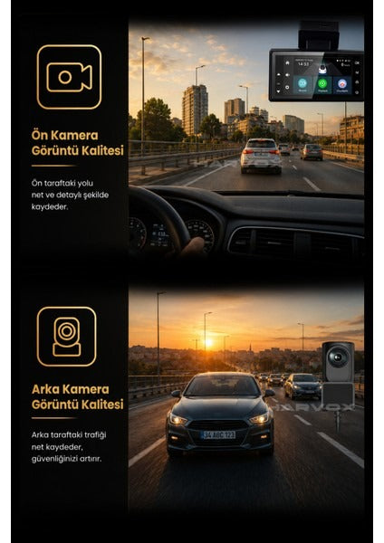Araç Içi Kamera 2k Hd Görüntü Araç Kamerası