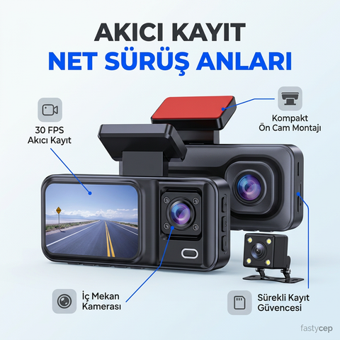 30 FPS Araç Kamerası
