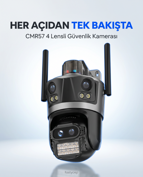 CMR57 8K 16MP 4 Lens – 3 Ekran