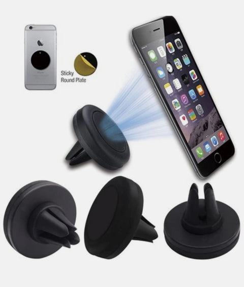 Manyetik Araç İçi Telefon Tutucu Havalandırma Tipi – Universal Mıknatıslı Telefon Tutacağı