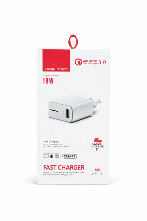18W Hızlı Şarj Adaptörü – Quick Charge 3.0 Destekli Akıllı Şarj Cihazı