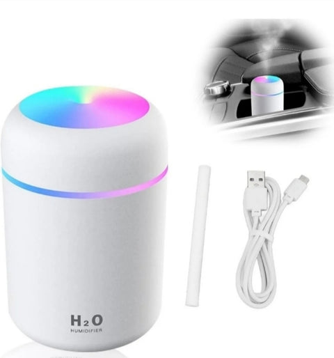 H2O USB Mini Hava Nemlendirici (LED Işıklı)