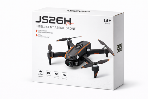JS26H Pro Katlanabilir Drone | HD Kamera + Brushless Motor + Stabil Uçuş