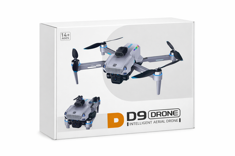 D9 Katlanabilir Drone Kamera Özellikli | HD Çekim + Kolay Kullanım