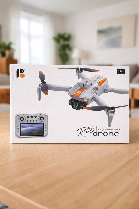 R06 | Akıllı Çarpışma Engelleme | Katlanabilir Hd Kameralı - Ekranlı Drone