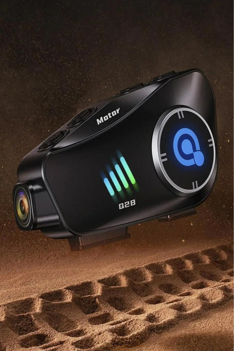 1080P FHD Kameralı Video Fotoğraf Özellikli WİFİ Kamera Bluetooth Arama Müzik İntercom Kask Kulaklık
