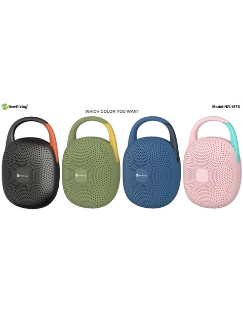Taşınabilir Outdoor Bluetooth Hoparlör | Suya Dayanıklı Askılı Kablosuz Speaker USB TF Kart Destekli