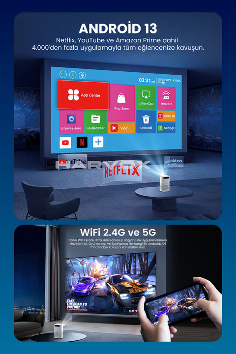 Cine Vista Akıllı Projeksiyon