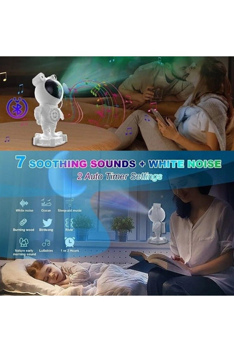 Astronot Gece Lambası Bluetooth Hoparlör
