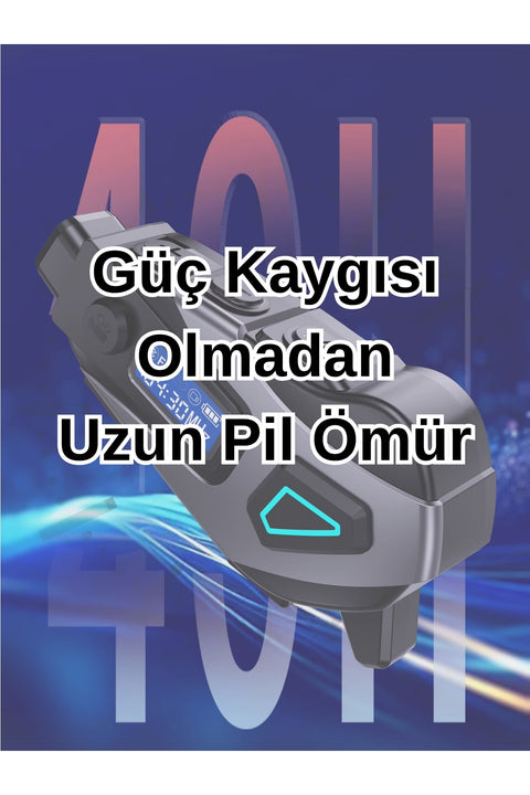 K10 DVR Kameralı İntercom Bluetooth Motosiklet Kask Kulaklığı Kameralı İntercom Kulaklık